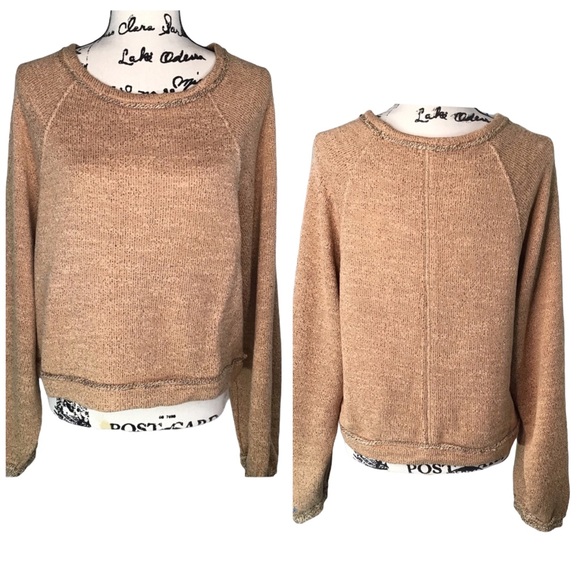 Free People Jade Cropped Pullover Sweater L ✨NWT✨ - Picture 2 of 16